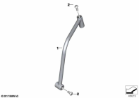 F750GS (K80) RAISED HANDLE parts diagram