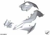 F750GS (K80) PAINTED PARTS WN2X SAN MARINO BLUE MET. parts diagram