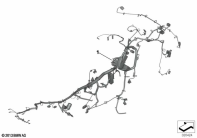 F750GS (K80) MAIN WRG HARNESS SPECIAL-PURPOSE VLE. parts diagram