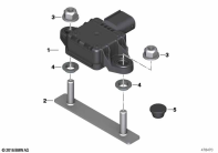 F750GS (K80) SPEED SENSOR parts diagram