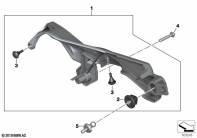 F750GS (K80) COVER, CABLE RUNWAY parts diagram
