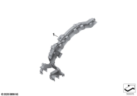F750GS (K80) CABLE DUCT parts diagram