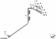 F750GS (K80) U-BOLT REAR RIGHT parts diagram