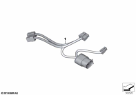 F750GS (K80) WIRING HARNESS, LED LINEAR STROBE LAMP parts diagram