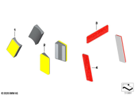F750GS (K80) REFLECTOR parts diagram