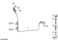 F750GS (K80) U-BOLT REAR RIGHT parts diagram
