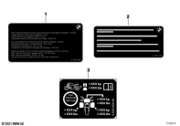 F750GS (K80) INSTRUCTION NOTICE, PAYLOAD parts diagram