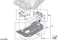F750GS (K80) ENGINE GUARD, PLASTIC parts diagram