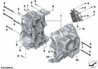 R1250GS 21 (K50) SCREW CONNECTION, ENGINE HOUSING parts diagram