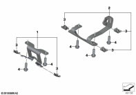 R1250GS 21 (K50) MOUNTED PARTS FOR ENGINE PROTECTION parts diagram