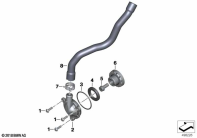 R1250GS 21 (K50) ENGINE VENTILATION parts diagram