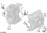 R1250GS 21 (K50) ENGINE HOUSING MOUNTING PARTS parts diagram