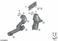 R1250GS 21 (K50) OIL PICKUP PIPE parts diagram