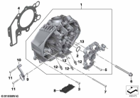 R1250GS 21 (K50) CYLINDER HEAD parts diagram