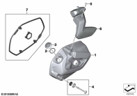R1250GS 21 (K50) CYLINDER HEAD COVER/MOUNTING PARTS parts diagram