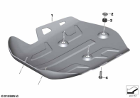 R1250GS 21 (K50) ENGINE, ANCILLARY GUARD COMPONENTS parts diagram