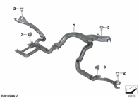 R1250GS 21 (K50) CONDUIT FOR ENGINE parts diagram