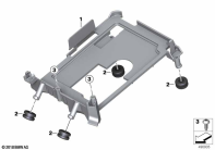 R1250GS 21 (K50) BRACKET, CONTROL UNIT parts diagram