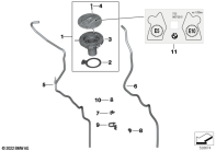 R1250GS 21 (K50) VENTILATION, EMISSIONS MONITORING parts diagram