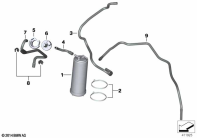 R1250GS 21 (K50) ACTIVATED CHARCOAL FILTER/TUBING parts diagram