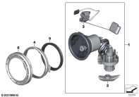 R1250GS 21 (K50) DELIVERY, CONTROL UNITS, FUEL PUMP parts diagram
