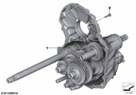 R1250GS 21 (K50) MANUAL TRANSMISSION parts diagram