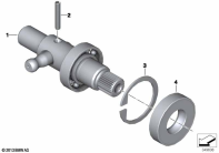 R1250GS 21 (K50) SELECTOR SHAFT parts diagram