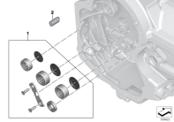 R1250GS 21 (K50) SET CAMS.BEARING TRANSMISSION ENGINE END parts diagram