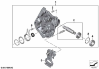 R1250GS 21 (K50) SHIFT CONTROL HOUSING COVER parts diagram