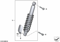 R1250GS 21 (K50) SPRING STRUT, FRONT parts diagram
