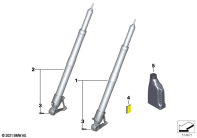 R1250GS 21 (K50) FORK LEG parts diagram