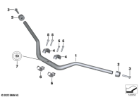 R1250GS 21 (K50) HANDLEBAR parts diagram