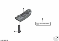 R1250GS 21 (K50) RDC SENSOR FOR FRONT WHEEL parts diagram