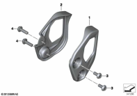 R1250GS 21 (K50) HEEL DEFLECTOR parts diagram