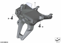 R1250GS 21 (K50) LICENSE PLATE HOLDER parts diagram