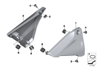 R1250GS 21 (K50) BATTERY COVER parts diagram