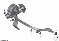 R1250GS 21 (K50) WINDSHIELD ADJUSTMENT, MECHANICAL parts diagram