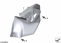 R1250GS 21 (K50) AIR-DISCHARGE DUCT parts diagram