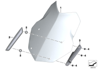 R1250GS 21 (K50) WINDSHIELD / MOUNT parts diagram