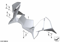 R1250GS 21 (K50) COCKPIT TRIM PANEL parts diagram