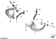 R1250GS 21 (K50) HAND PROTECTOR parts diagram