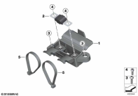 R1250GS 21 (K50) FUSE HOLDER / FUSE parts diagram