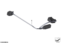 R1250GS 21 (K50) WIRING HARNESS F.LED AUXILIARY HEADLIGHT parts diagram