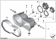R1250GS 21 (K50) HALOGEN HEADLAMP parts diagram