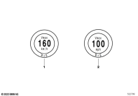 R1250GS 21 (K50) NOTICE, SPEED parts diagram