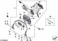 R1250GS 21 (K50) RETROFIT GPS PREPARATIONS parts diagram