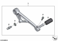 R1250GS 21 (K50) SHIFT LEVER, ADJUSTABLE parts diagram