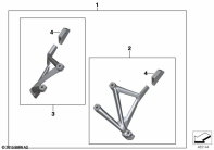 R1250GS 21 (K50) SET OF CASE HOLDERS, VARIO CASES parts diagram