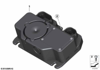 R1250GS 21 (K50) ALARM SYSTEMS parts diagram
