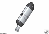 R1250GS 21 (K50) REAR MUFFLER, CHROME-PLATED parts diagram